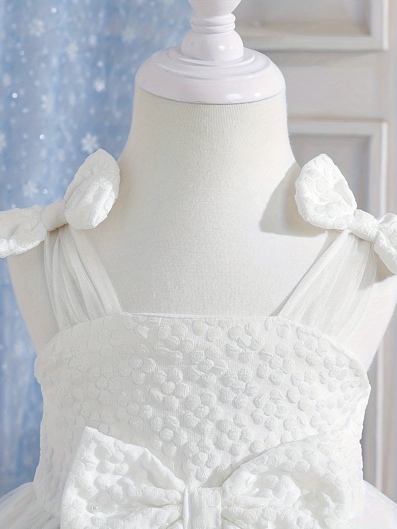 Robe "Perle de Papillon" Blanche  | Princess dz