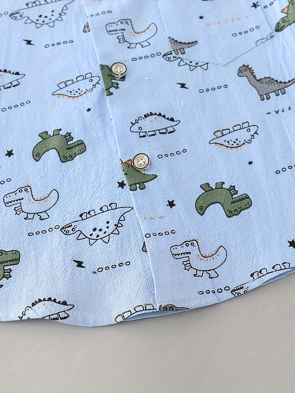 Ensemble d'été "Dino-Aventure" : Un look frais et amusant pour votre petit explorateur | Princess dz