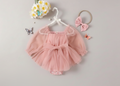 Le Romper féerique en tulle poudré  | Princess dz