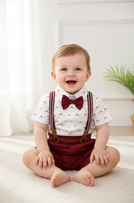Ensemble "Petit Gentleman" : L'Élégance Classique pour vos Grandes Occasions| Princess dz