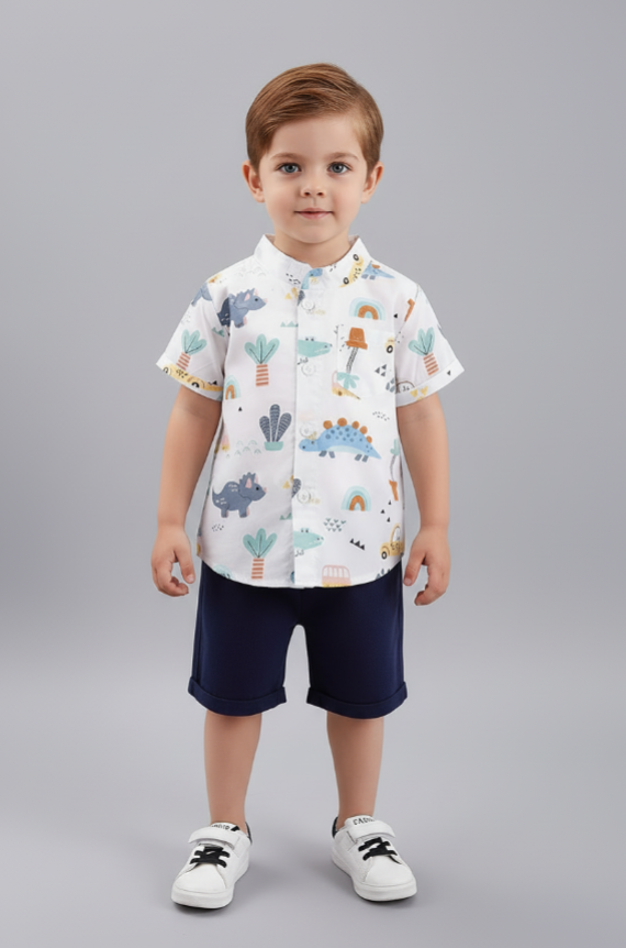 Ensemble "Dino & Auto" : Une explosion de couleurs et de joie pour votre petit aventurier | Princess dz
