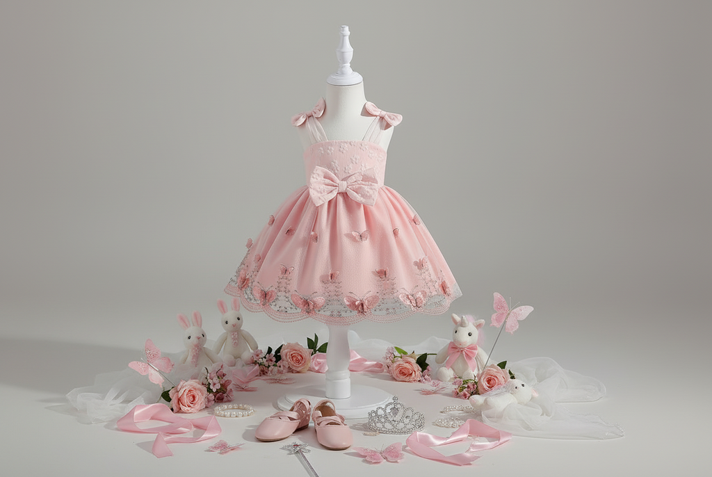 "Papillon Royal" – Rose Poudré  | Princess dz