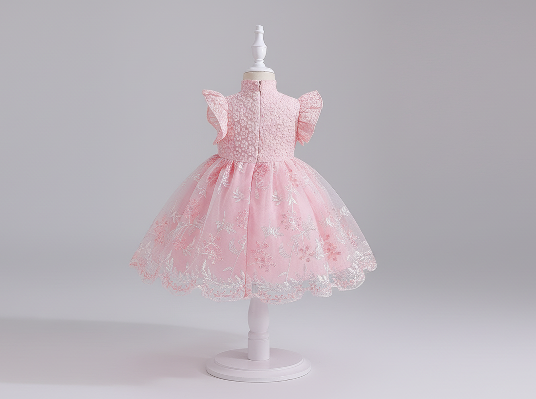 Robe de Princesse Rose de Luxe pour Occasions Spéciales | Princess dz