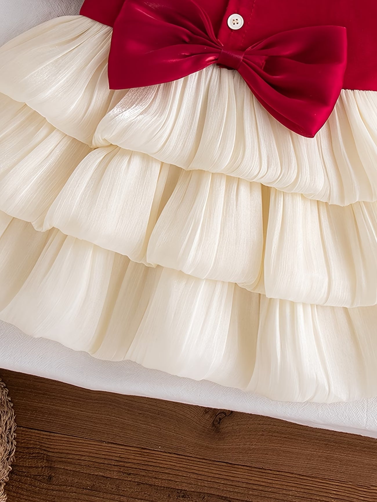 Robe Chic "Éclat Royal" à Volants | Princess dz