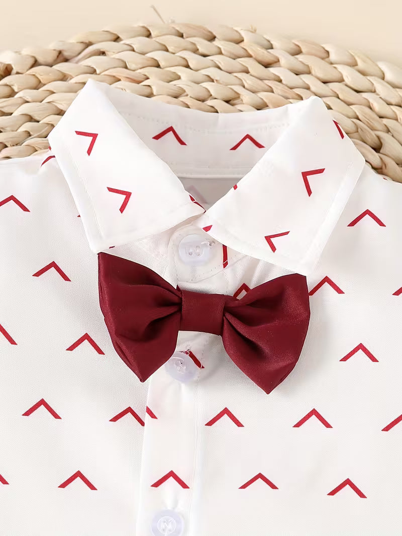 Ensemble "Petit Gentleman" : L'Élégance Classique pour vos Grandes Occasions| Princess dz