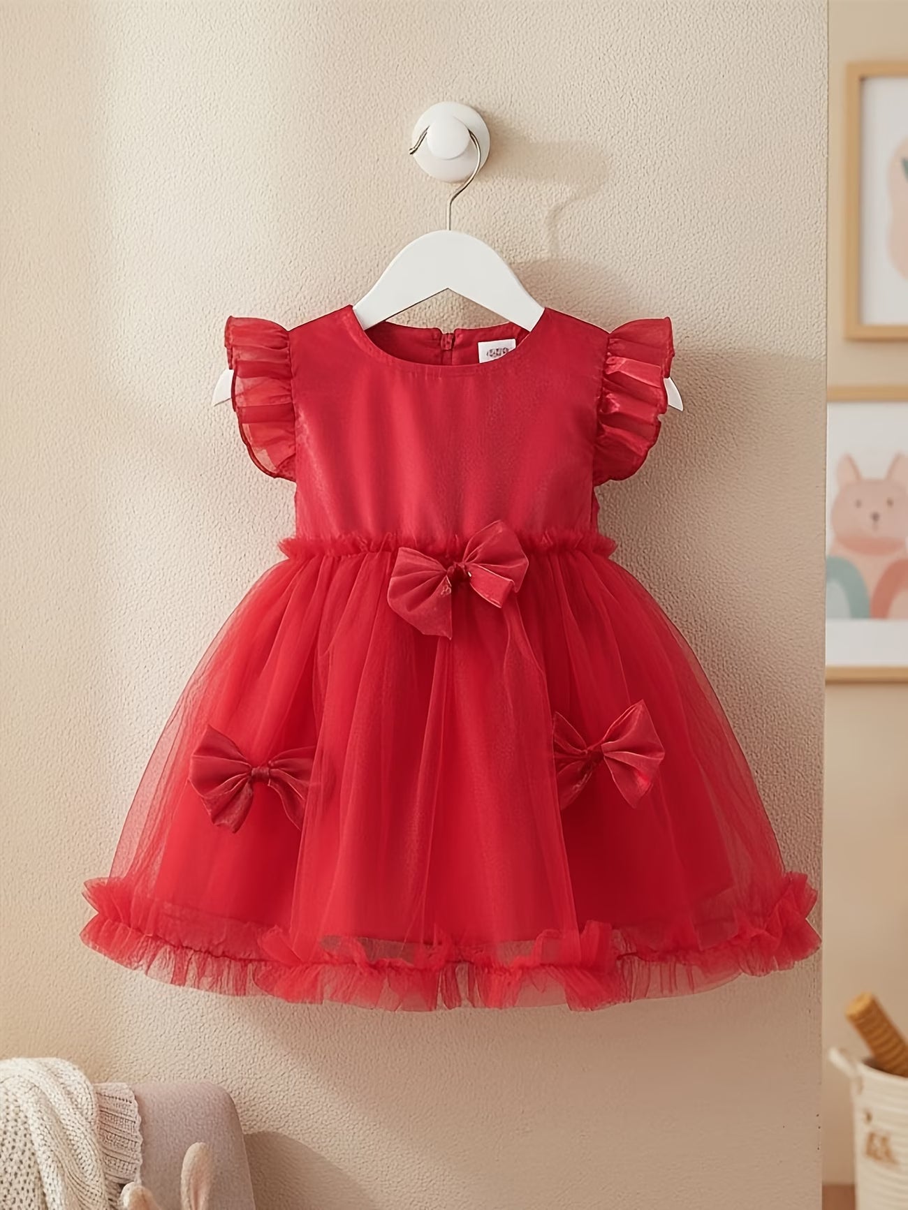 L'éclat du rouge royal pour une petite princesse unique | Princess dz